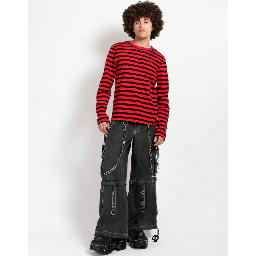 Tripp NYC - Super ORing Wijde broek - Zwart
